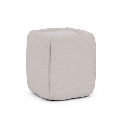 Neria Bedside Table 50x55 Without Drawers, Minimalist Style – Misty Stone (LAMBI 09)