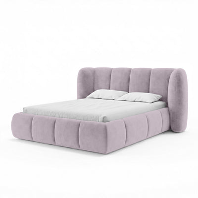Ventara Upholstered Ottoman Bed with Vertical Tufting and Storage, Soft Modern Style – photo 19