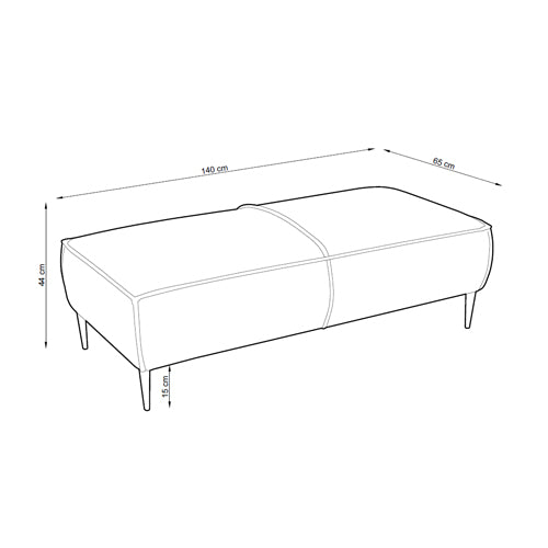May Pouffe 140 cm for Living Room, Modern Style – photo 4