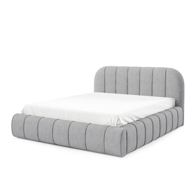 Apfella Upholstered Ottoman Bed with Storage, Modern Style – photo 23