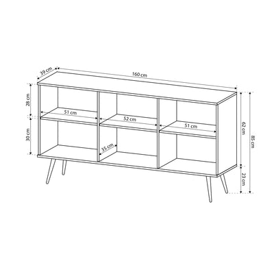 Meva Sideboard 160x85, Glamour Style – photo 6