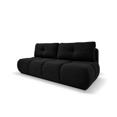 Milorya 3 Seater Sofa Bed 142x200, Soft Minimalism Style – Deep Abyss (NOW OR NEVER 100)