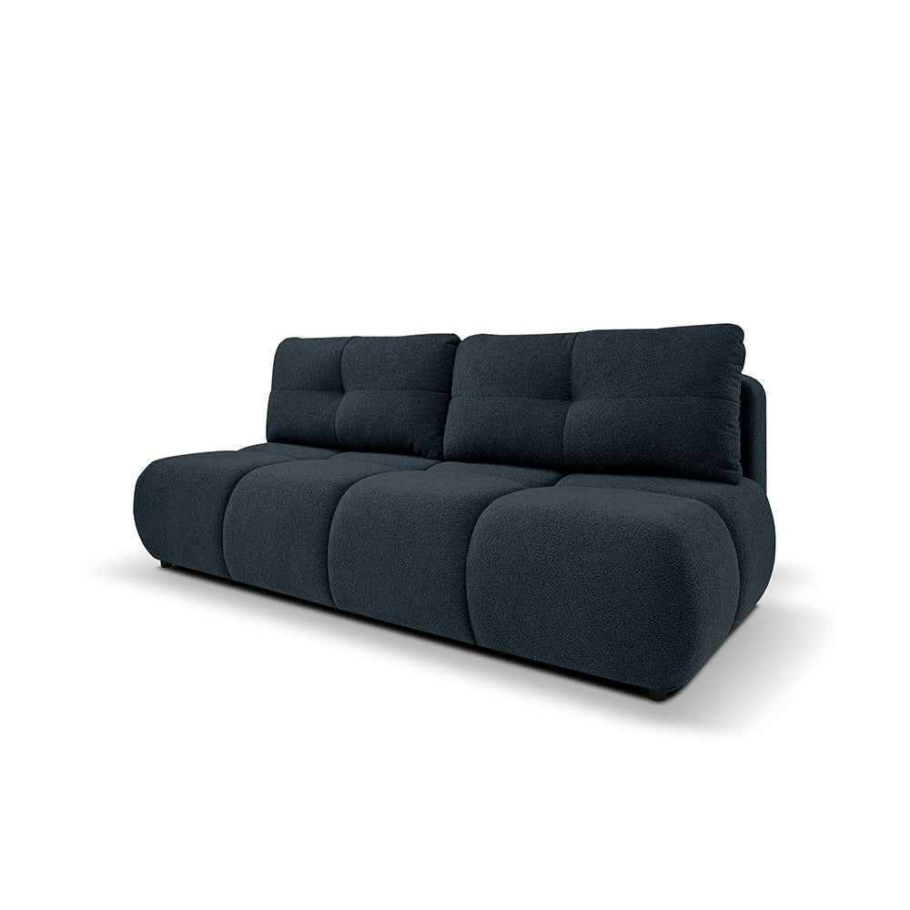 Milorya 3 Seater Sofa Bed 142x200, Soft Minimalism Style – Night Graphite (NOW OR NEVER 79)
