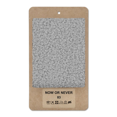 Fabric sample NOW OR NEVER Silvery Ash (NOW OR NEVER 83)