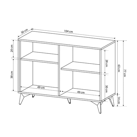 Nirwana Sideboard 104x78, Loft Style – photo 4