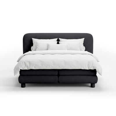 Portela Continental Divan Bed with a Rounded Headboard, Modern Organic Style – photo 5