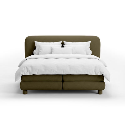 Portela Continental Divan Bed with a Rounded Headboard, Modern Organic Style – photo 27