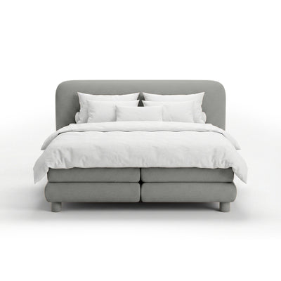 Portela Continental Divan Bed with a Rounded Headboard, Modern Organic Style – photo 19