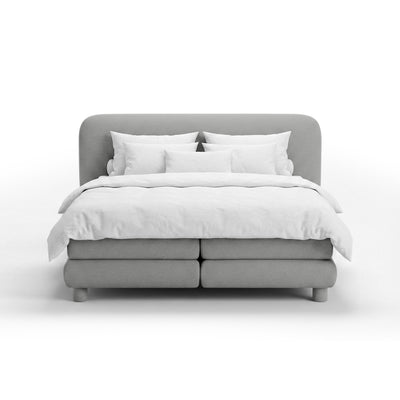 Portela Continental Divan Bed with a Rounded Headboard, Modern Organic Style – photo 25