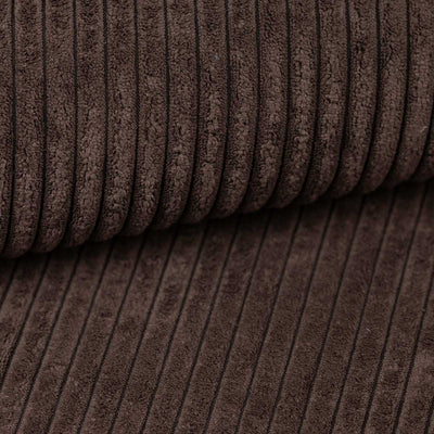 Fabric sample Corduroy Dark Walnut (POSO 06)