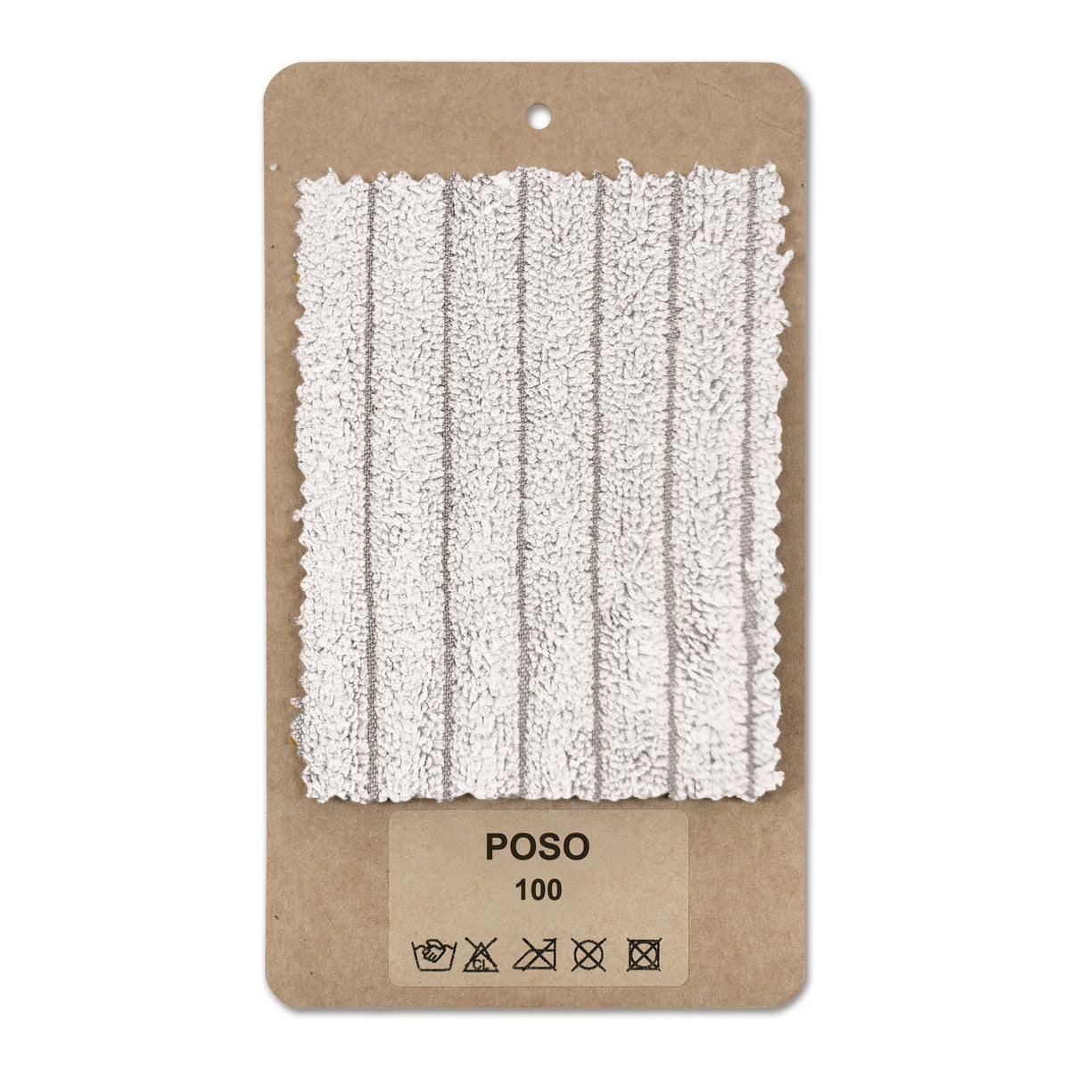 Fabric sample Corduroy Linen Cream (POSO 100)
