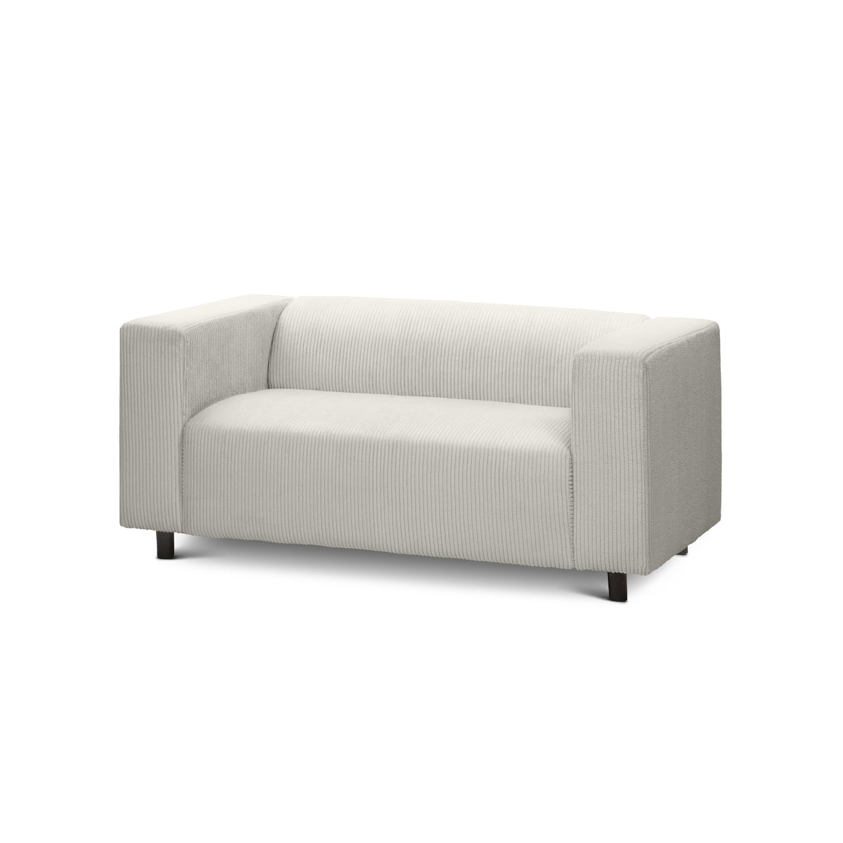 July 2 Seater Sofa 151 cm – Linen Cream (POSO 100)