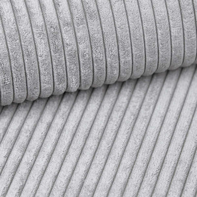 Fabric sample Corduroy Ash White (POSO 110)
