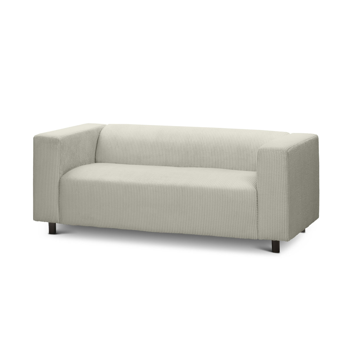 July 3 Seater Sofa 175 cm – Gray Linen (POSO 140)