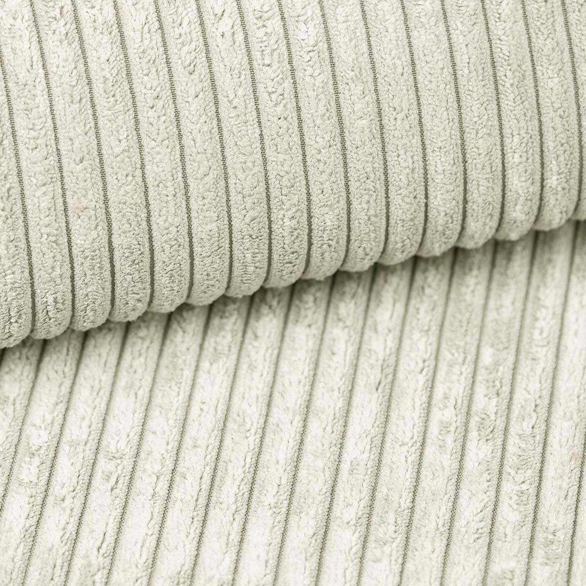 Fabric sample Corduroy Gray Linen (POSO 140)