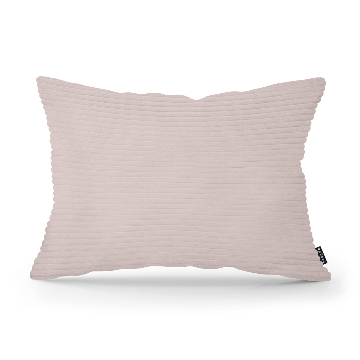 Wide Corduroy Decorative Cushion 40x55 cm, Vintage Style – Tawny Glass (POSO 145)