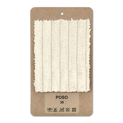 Fabric sample Corduroy Porcelain Beige (POSO 38)