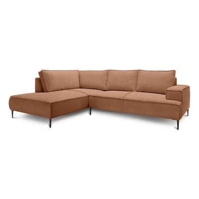 May 4 Seater Corner Sofa 275 cm – Cinnamon (POSO 41), Left-hand facing