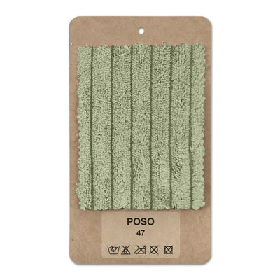 Fabric sample Corduroy Gray-Green (POSO 47)