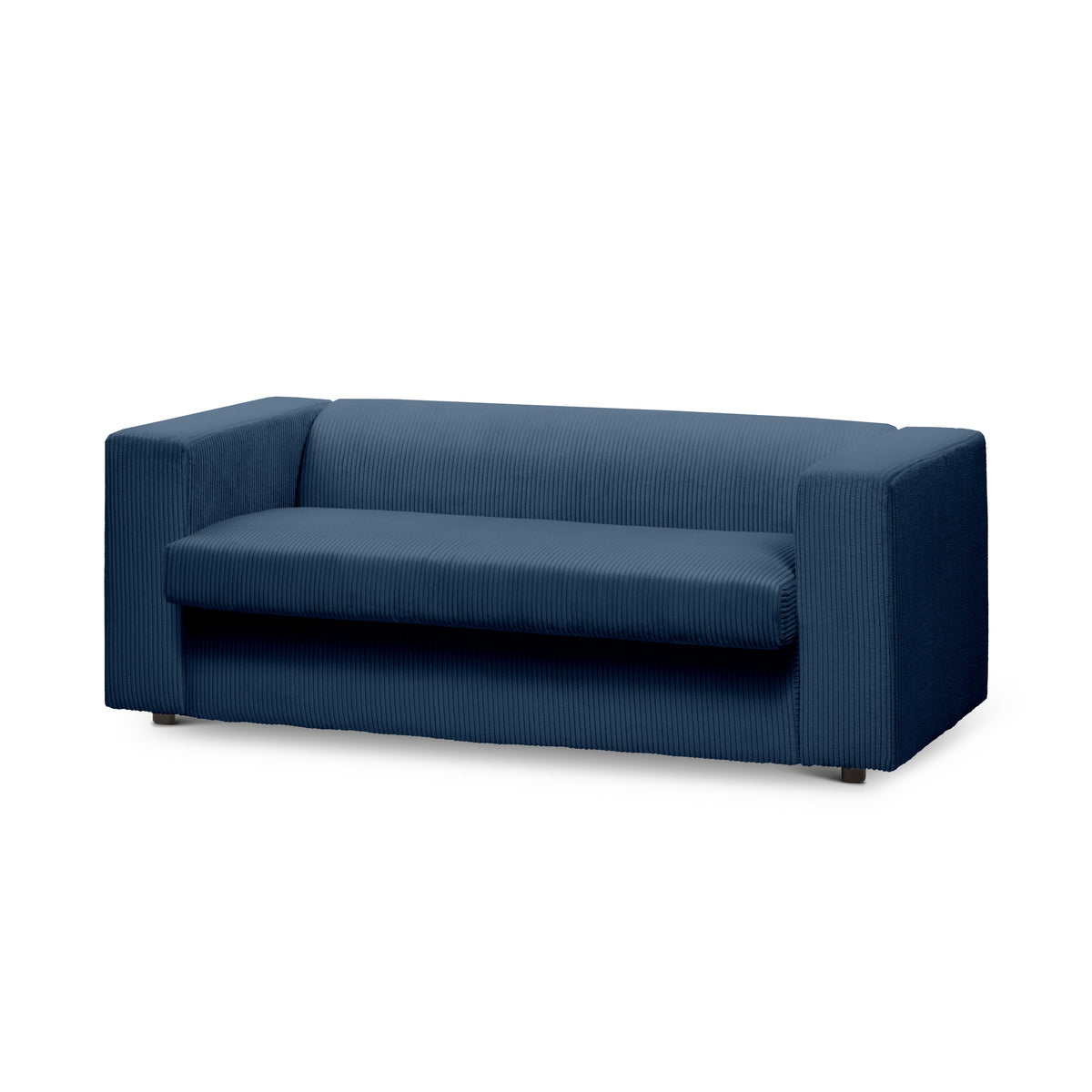 July 2 Seater Sofa Bed 174 cm – Navy Blue Graphite (POSO 05)