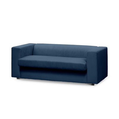 July 2 Seater Sofa Bed 174 cm – Navy Blue Graphite (POSO 05)