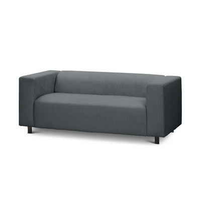 July 3 Seater Sofa 175 cm – Graphite Moss (POSO 60)