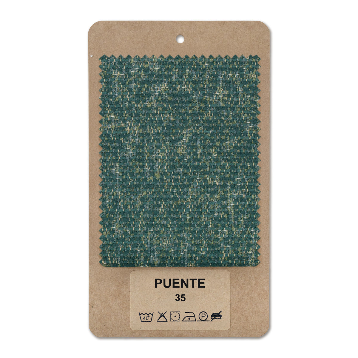 Fabric sample PUENTE Deep Emerald (PUENTE 35)