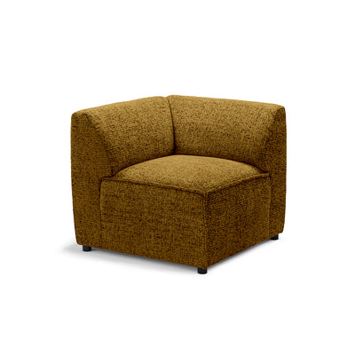 BRICK Modular Sofa Module M Right – Golden Oak (BELLA 45)