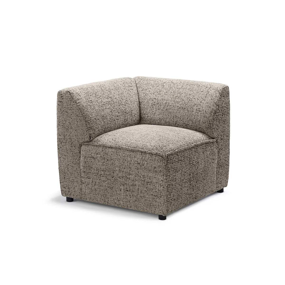 BRICK Modular Sofa Module M Right – Muted Linen (BELLA 60)