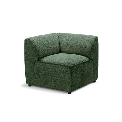 BRICK Modular Sofa Module M Right – Green Onyx (BELLA 80)