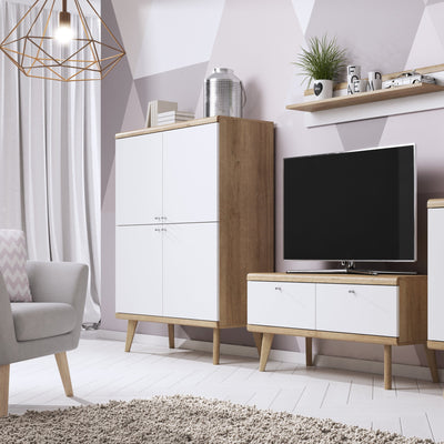 Lato Sideboard 107x134, Scandinavian Style – in a room setting