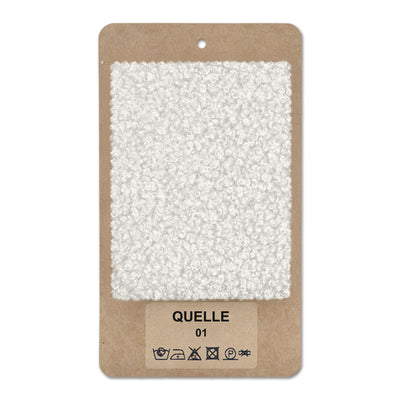 Fabric sample QUELLE White Mist (QUELLE 01)
