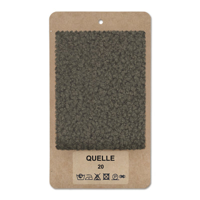 Fabric sample QUELLE Smoked Brown (QUELLE 20)