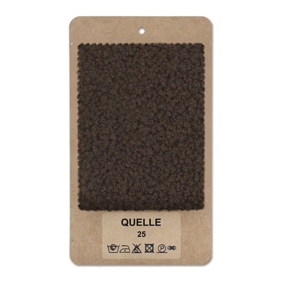 Fabric sample QUELLE Ebony Bark (QUELLE 25)