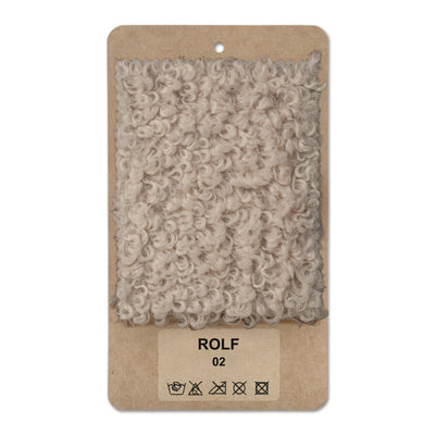 Fabric sample Rolf Caramel Sand (ROLF 02)