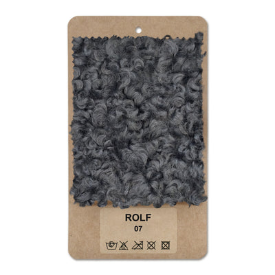 Fabric sample Rolf Basalt Brown (ROLF 07)