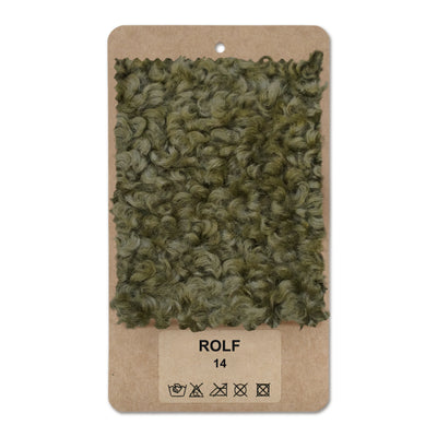 Fabric sample Rolf Olive Green (ROLF 14)