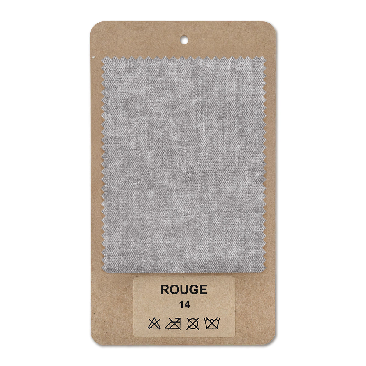 Fabric sample ROUGE Platinum Gray (ROUGE 14)