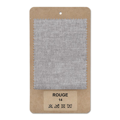 Fabric sample ROUGE Platinum Gray (ROUGE 14)