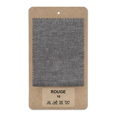 Fabric sample ROUGE Smoky Ash (ROUGE 16)