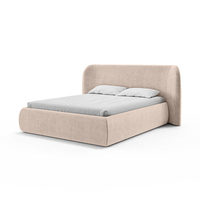 Frasspo Upholstered Ottoman Bed with Storage, Modern Soft Style – photo 17