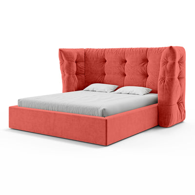 Diara Tufted Upholstered Ottoman Bed with Storage, Glamour Style – photo 22