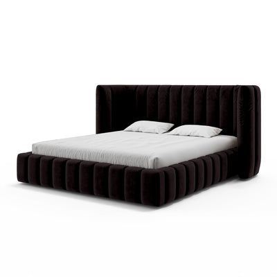 Gianda Upholstered Ottoman Bed with Vertical Tufting and Storage, Modern Soft Style – photo 25