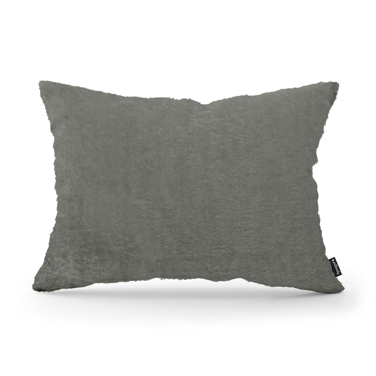 Plush Decorative Cushion 40x55 cm, Glamour Style – Ash Green (SORRISO 02)