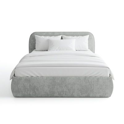 Eterial Upholstered Ottoman Bed with Storage, Soft Modern Style – photo 33