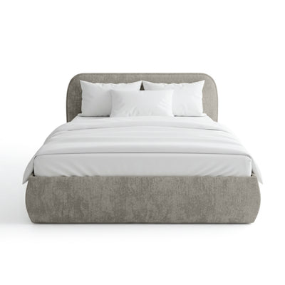 Eterial Upholstered Ottoman Bed with Storage, Soft Modern Style – photo 16