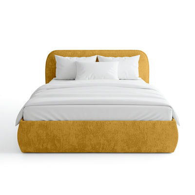 Eterial Upholstered Ottoman Bed with Storage, Soft Modern Style – photo 17
