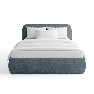 Eterial Upholstered Ottoman Bed with Storage, Soft Modern Style – photo 18