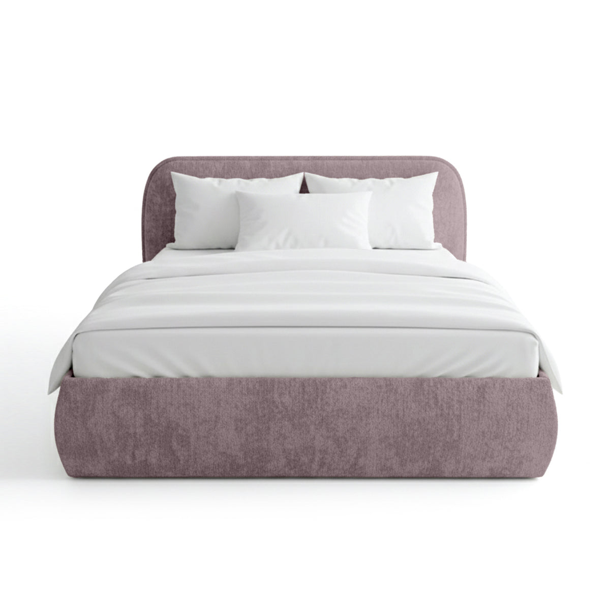 Eterial Upholstered Ottoman Bed with Storage, Soft Modern Style – photo 40