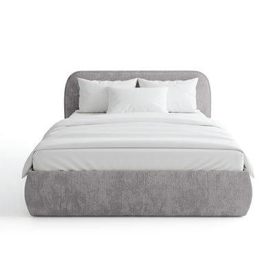 Eterial Upholstered Ottoman Bed with Storage, Soft Modern Style – photo 14